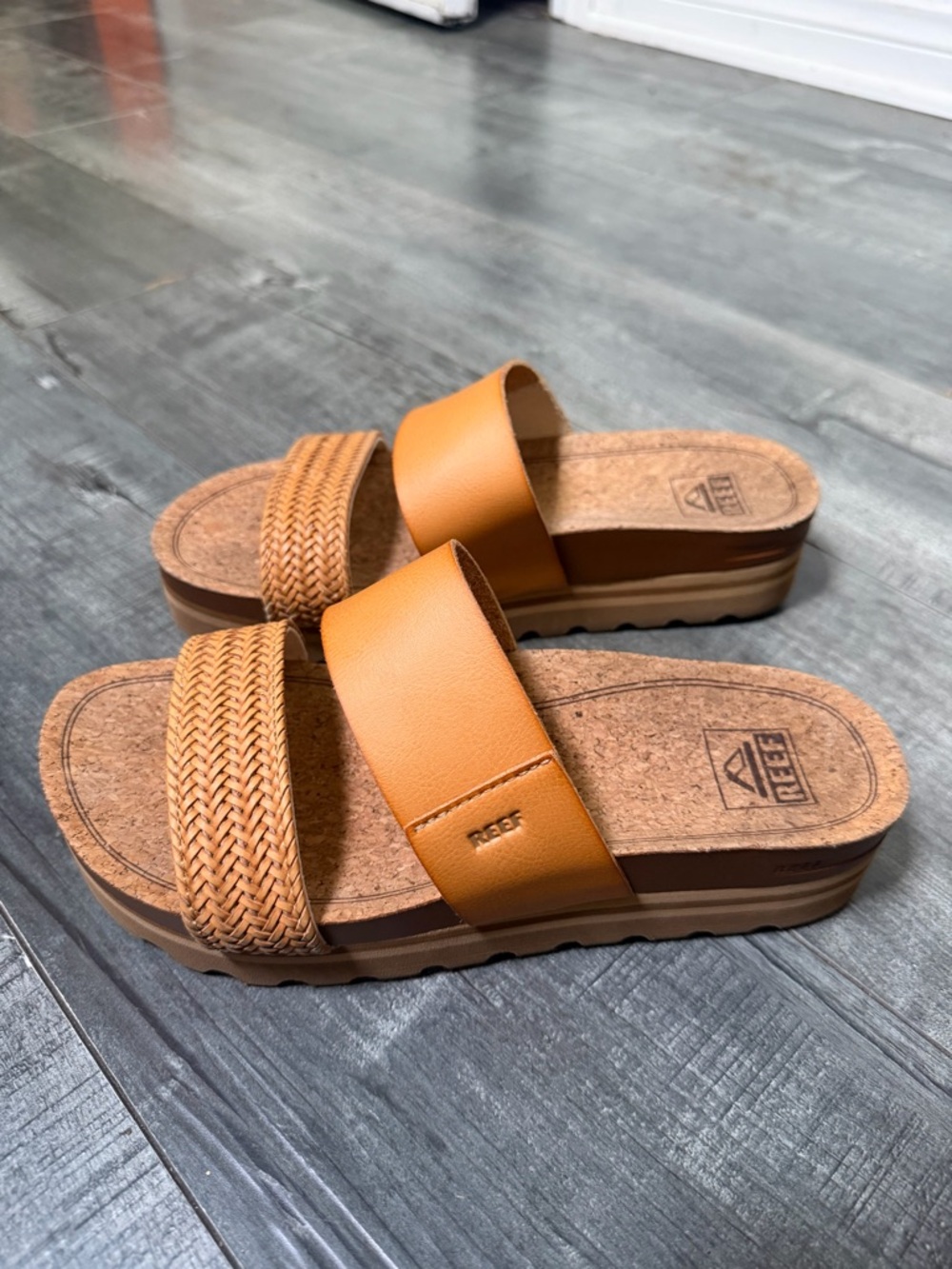 Reef Cushion Vista Hi Wedge Sandal Size 7 - Picture 2 of 12